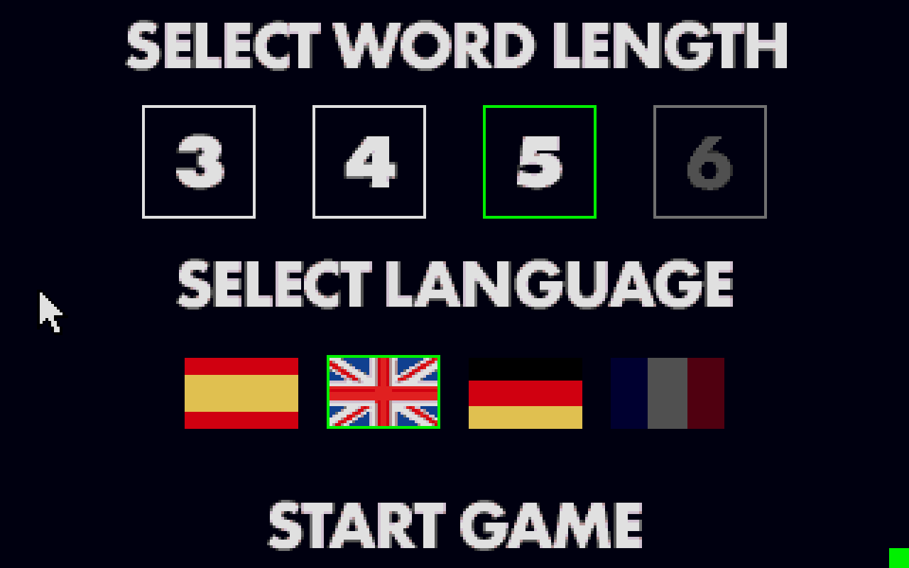 Wordle Unbound atari screenshot